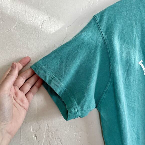 Vintage High Camp Outfitters Size Large T-Shirt - Green Lake Tahoe 100% Cotton - Picture 5 of 9